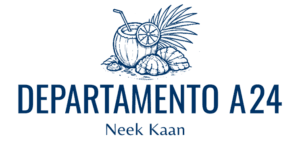 Logo de A24 en Neek Kaan